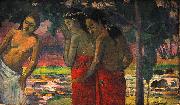 Three Tahitian Women Paul Gauguin